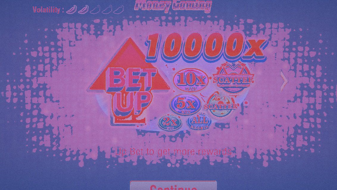 Money Coming · Tampilan Antarmuka Aplikasi 777W